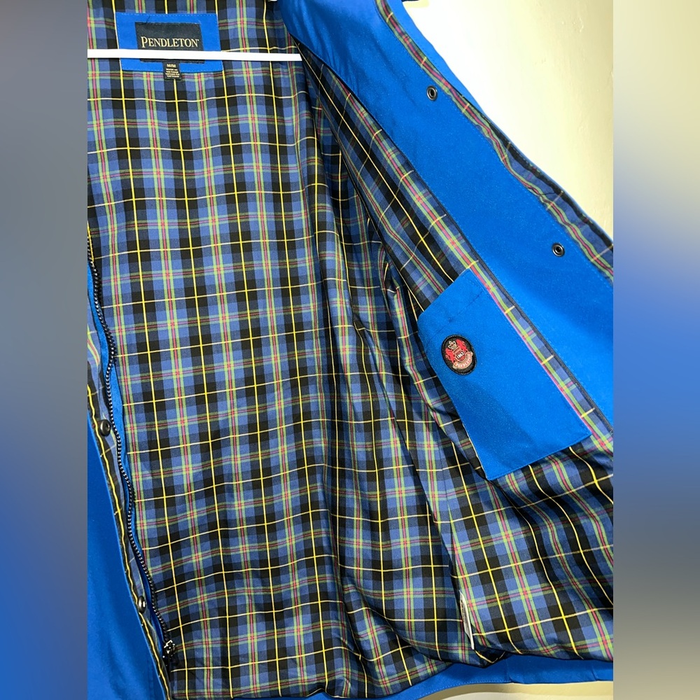 Pendleton Ladies Rain Jacket Hooded In Excellent … - image 7